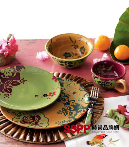 彩色誘人TracyPorter餐具