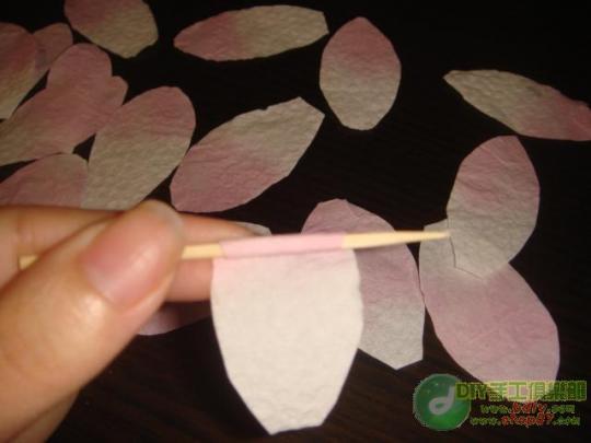 紙做的玫瑰花